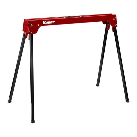 metal fabrication sawhorses|29 in folding metal sawhorse.